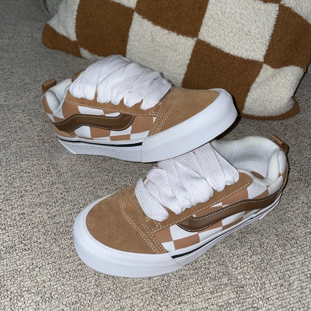 Women’s Vans Knu Skool Mega Check Shoes
